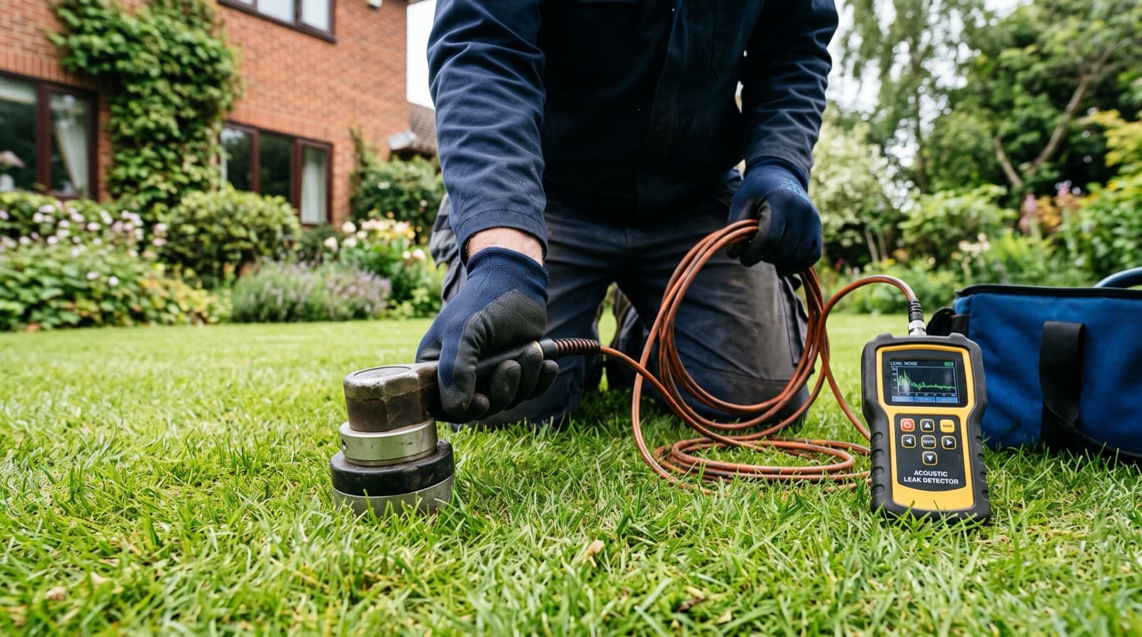 Fuite sur canalisation enterrée : comment on la détecte sans tout casser