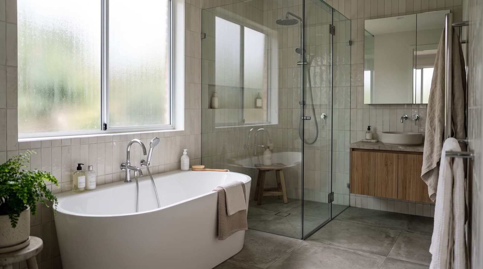 Fuite d'eau dans la salle de bain : douche, baignoire, WC, les causes possibles