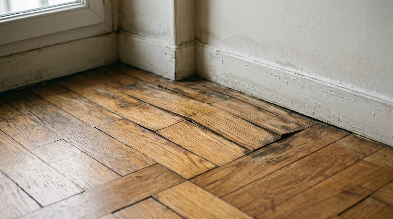 Parquet gondolé après un dégât des eaux : faut-il le remplacer ou peut-il sécher ?