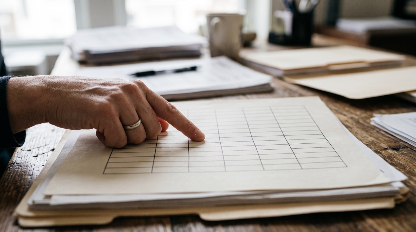 Tableau de garanties consulté sur des documents d'assurance
